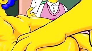 Marge Simpson mature sexwife