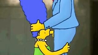 Marge Simpson mature sexwife