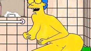 Marge Simpson mature sexwife
