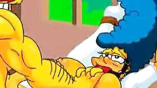 Marge Simpson mature sexwife