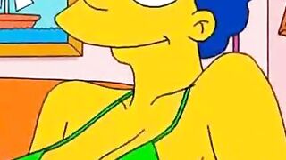 Marge Simpson mature sexwife