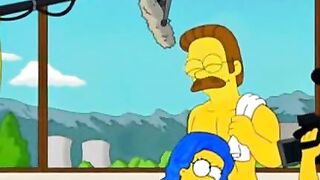 Marge Simpson mature sexwife