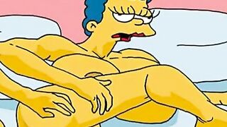 Marge Simpson mature sexwife