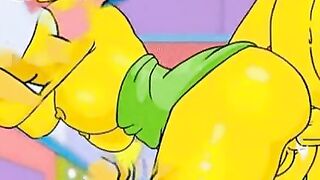 Marge Simpson mature sexwife