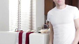 Lusty chicks Andi Rose and Madi Collins get hardcore threesome