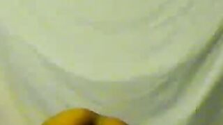 Slim Ebony Amateur Dances Naked on Webcam