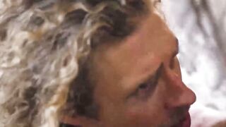 Michael Vegas' blessing cumming on Spencer and me