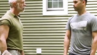 Allen Silver and Conner Habib eating one anothers erection