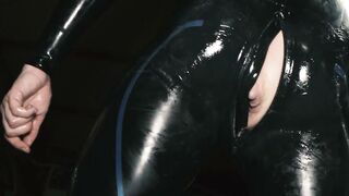 Axel Abysse pushes rosebud out outdoors then sucks cameramans dick