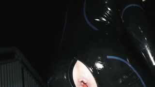 Axel Abysse pushes rosebud out outdoors then sucks cameramans dick
