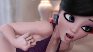 Movie Night ⋄ FUTA Mother Milks Her Daughter’s Tiny Cock With Desperate Oral Skills