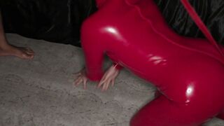 RICKYSROOM Anna Claire and Nichole Saphir in latex!