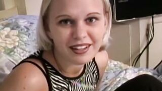 Naughty blonde Keegan Skyy pounded hard doggystyle