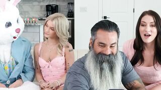 Me and my alluring stepdaughter Emma Rosie prepared our pussies for my stepsons dick