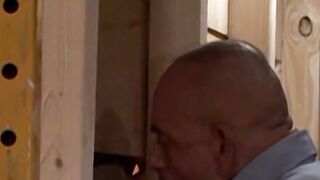 Ernest Trevino dives into wild orgy of nonstop cock stroking and masturbation