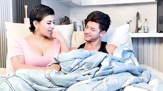 Latina sweetheart rides a fat cock, drizzling climaxes and oral jobs - HOT!