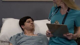 Giving my patient a blowjob medicine to feel better 3