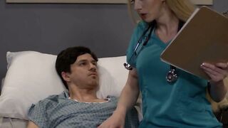 Giving my patient a blowjob medicine to feel better 3