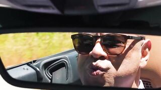Stopping for a minute to fuck this hot TS hitchhiker 3