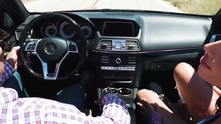 Stopping for a minute to fuck this hot TS hitchhiker 2