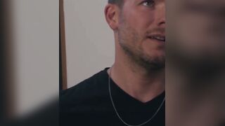 Charlotte Sins double blowjobs husband and his buddy throbbing shafts