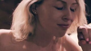 Watch Zoey Monroes pussy pounded hard before massive double cum shower