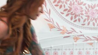 Kimmy Kimm tribbing her busty stepmom Sophia Locke until climax