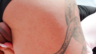 Stunning Eva Maxim takes dominant fucker throbbing dick hard in her eager ass