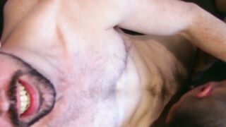 Real amateur Bodhi enjoys Becketts dick in his ass and mouth