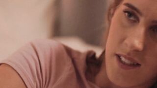 Confronting turns into hardcore ass rimming by lustful lesbians Bree Daniels and Cade
