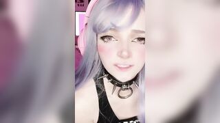 Exposed OnlyFans - Naughty Gamer Girl Amber Kawaii Creampies Her Pussy Solo