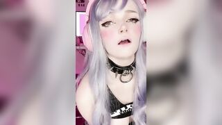 Exposed OnlyFans - Naughty Gamer Girl Amber Kawaii Creampies Her Pussy Solo