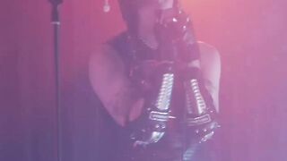Yoshi Kawasaki submits to brutal onstage fisting from Buzz Kull and Axel Abysse