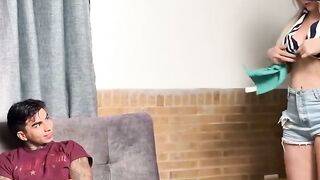 My naked chick stepmom woos me to smash her - stellar XXX!