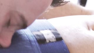 Axel Abysse wrecked by Billy Vegas intense arm plunge post sixty nine