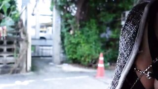 Cute Thai teen with big tits picked up with a Tuk Tuk and fucked