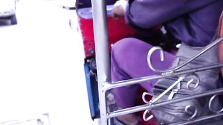 Cute Thai teen with big tits picked up with a Tuk Tuk and fucked