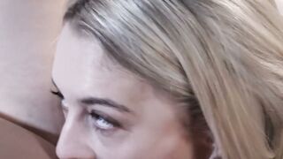 Petite Lily Larimar licks the delicious pussy of MILF Crystal Taylor