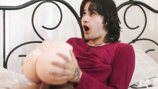 OMG are you fucking a toy pussy stepbro?