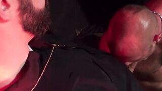Hunky Chad Brock gives up his ass as holy offering for priest Kodah Filmore