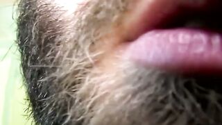 Hairy amateur teases his tight ass before jerking off hard