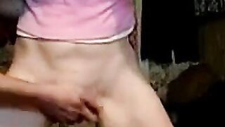 Russian Amateur Jena's Webcam Handjob