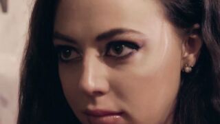 Whitney Wrights tight teen hole rides my husbands cock after we take her in