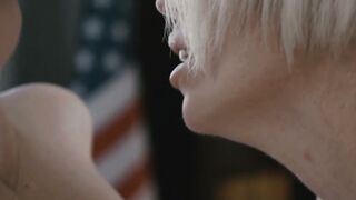 MILF Helena Locke seduces and fucks her guard Penny Pax