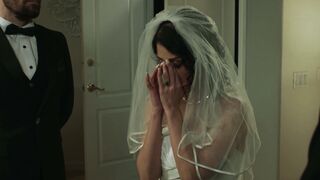 Newlywed latina bride confronted with very strange family ritual