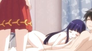 Shy big boobs schoolgirl finally takes her crush’s virginity ◌ HENTAI Porn