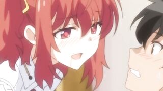 Shy big boobs schoolgirl finally takes her crush’s virginity ◌ HENTAI Porn