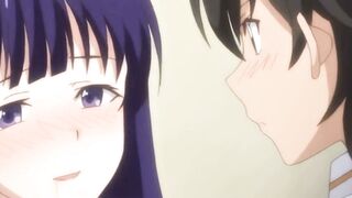 Shy big boobs schoolgirl finally takes her crush’s virginity ◌ HENTAI Porn