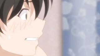 Shy big boobs schoolgirl finally takes her crush’s virginity ◌ HENTAI Porn
