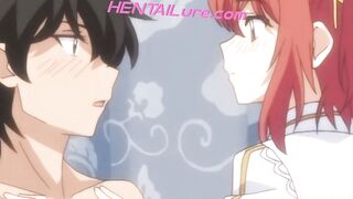 Shy big boobs schoolgirl finally takes her crush’s virginity ◌ HENTAI Porn